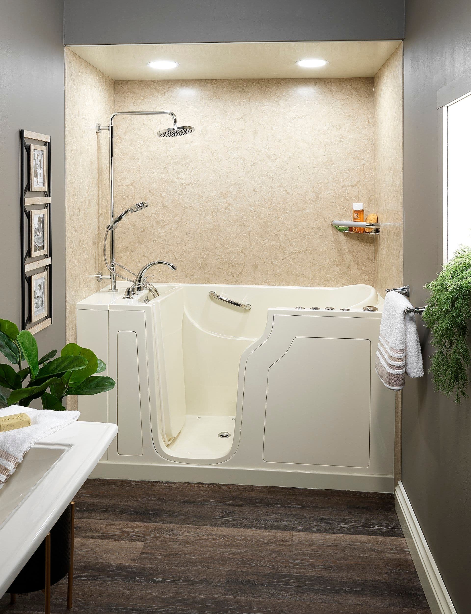 Walk in tub
