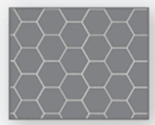 6 inch Hexagonal